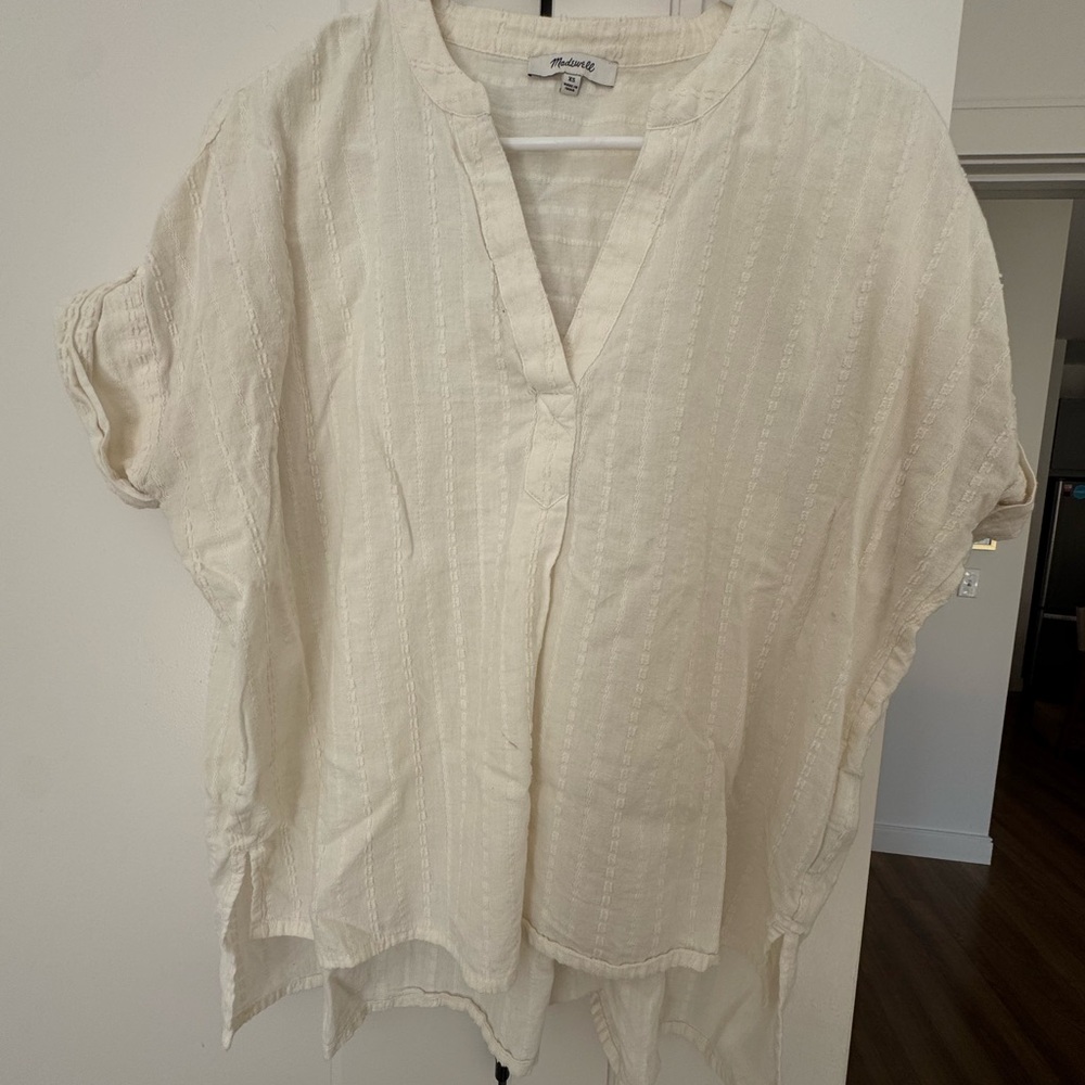 Madewell Cream Women's Top